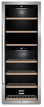 5CASOD732G : CASO - Garrafeira Winepremium126 Smart 5CASOD732G .Caract.: Cor: . Inox.Largura: . 60 cm.Altura: . 159.5 cm.Cap.Garrafas: . 126 G