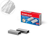 Erichkrause Caixa de 1000 Grampas Galvanizadas Nº 10 - Grampea até 20 Folhas - Alta Qualidade e Resistência Melhorada - Resistente à Corrosão - Cor Prateado 1188