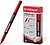 Erichkrause P-100 Marcador Permanente - Ponta Fina - Traço de 0.5 a 1.2mm - Resistente à Água e aos Raios UV - Cor Vermelha 12843 - imagem 1
