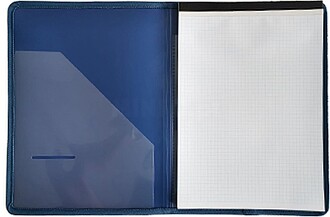 Porta Bloco c/ Bloco e Bolsa Interior Azul