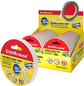 Erichkrause Fita Dupla-Face - 12mmx10m - Expositor 24 unid. ...