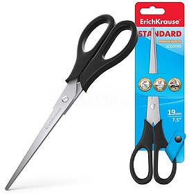 Erichkrause Tesouras Standard - Lâminas de Aço Inoxidável...