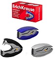 Erichkrause Elegance Classic Corta-fitas com Fecho de Segurança - Plástico Resistente a Impactos - Mecanismo de Aço Galvanizado - Batente Incorporado - Cores Sortidas Aleatórias 28240