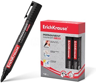 Erichkrause Marcador Permanente P-400 - Ponta em Forma de Ba...