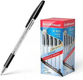 Erichkrause R-301 Caneta Esferográfica Stick&Grip Ponta 1,0...