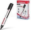 Erichkrause Liquid LW-600 Marcador de Pizarra Branca - Tinta Líquida à Base de Álcool - Ponta em Forma de Bala - Largura de Linha 2.5mm - Cor Preta 48774
