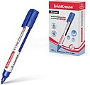 Erichkrause Liquid LW-600 Marcador de Pizarra Branca - Tinta Líquida à Base de Álcool - Ponta em Forma de Bala - Largura de Linha 2.5mm - Cor Azul 48775