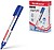 Erichkrause Liquid LW-600 Marcador de Pizarra Branca - Tinta Líquida à Base de Álcool - Ponta em Forma de Bala - Largura de Linha 2.5mm - Cor Azul 48775 - imagem 1