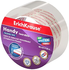 Erichkrause Fita Adesiva de Cinta 48mmx50m - Resistente e Du...
