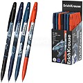 ErichKrause R-301 Stick Techno Dino Bolígrafo con Capuchón - Modelos Surtidos - Trazo 0.35mm - Tinta de Secado Rápido - Tapa Ventilada - Color Azul EK65178