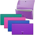 Erichkrause Classificadores Matt Vivid - 12 Pastas - Tamanho Cheque - Cores Sortidas 59254