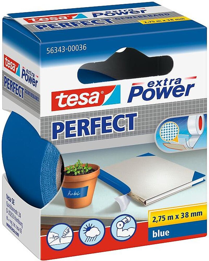 Fita Tesa Band 56343 2,75X38 Azul