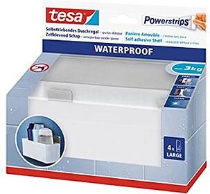 15659711 : Cesta de Banho Tesa Powerstrips Waterproof 3kg