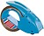 Porta Rolo Tesa Embalagem para Rolos de 66 MT X 50 MM Azul Inclui 1 Rolo Fita Castanha Baixo Ruido 66 MT X 50 MM 51112-00000-00 - imagem 1