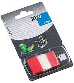 alt-162772874 : Separador Tape Flags 1 Polegada Vermelho