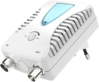 HAMA TV Amplificador de Antena CATV 25db ajustável 205234