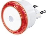 Hama Basic Luz Noturna LED com Ficha - IP20 - Sensor de Luz - 5x5x7cm - Cor Branca HA00223492