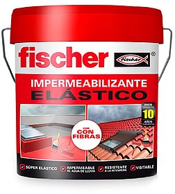 IMPERMEABILIZANTE 4L CINZA COM FIBRAS FISCHER 96266