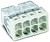 Conector Rápido 8 Condutores Rígidos, Ø Máximo 2,5 mm², Transparente/ Verde-Cinza G-63144 - imagem 1