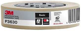 3M Fita de Mascarar Profissional - 30mm x 50m - 70% PEFC - C...