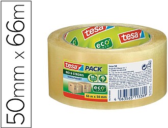 58296-00000-01 : Fita adesiva tesa bio&strong para embalagem...