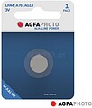 Pilha Botão Alcalina AG13 1.5V 1x Blister AGFAPHOTO G-APAG13B10