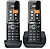 Telefone Sem Fio Gigaset Comfort 550 Duo DECT + 1 Extensão - Identificador de Chamadas - Altifalante - Controlo de Volume - Preto - imagem 1