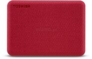 Disco Externo Toshiba 2.5 “ 1TB CANVIO ADVANCE Red HDTCA10ER3AA