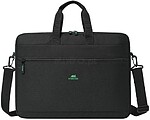 BLACK : RIVACASE Maletín 5517 Eco Bag Negro 17,3”