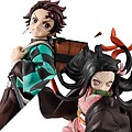Figura MegaHouse série G.E.M. Demon Slayer Kimetsu no Yaiba Irmãos Kamado & Irmãs MH831157