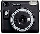 Fujifilm Instax Square SQ40 Câmara Instantânea - Tamanho da Imagem 62×62mm - Espelho para Selfies - Exposição Automática - Cor Preta FU16802802