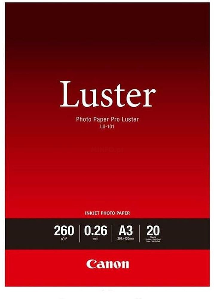 A2 25 : Luster PAPER(LU-101) 25 Sheets
