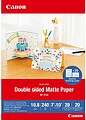 20 - Double Matte Photo Paper 7x10 20 sheets 4076C006 MP-101D