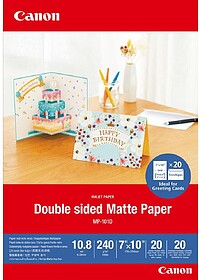 4076C006 : MP-101D 7x10 20 - Double Matte Photo Paper 7x10 2...