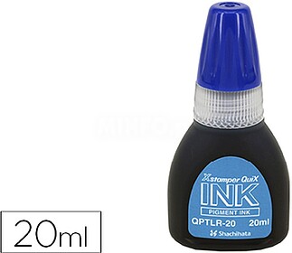 QPTLR-20 AZ : TINTA X&rsquo;STAMPER QUIX PARA SELLOS AZUL BO...