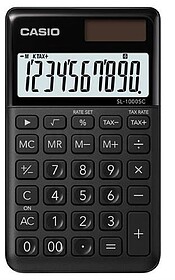 SL1000SCBK : CALCULADORA CASIO BOLSO -SL1000SCBK