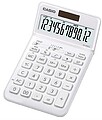 Calculadora de Mesa Casio JW-200SC 12 Dígitos, Inclinação Ajustável - Símbolos de Comando de Função - Memória Total Geral e Independente - Alimentação Solar e Pilhas - Cor Branca