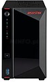 Servidor nas Asustor AS5402 2 baias nas 4GB RAM 2.5G 2 x SATA3 6GB/s 3.5” e 2.5” HDD/SSD AS5402T
