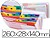 Pasta Classificadora com Fole Beautone, Transp. 13 Departamentos Letras e Cheques 043804 - imagem 1