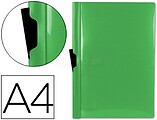 Bolsa Dossier Liderpapel com Clip Lateral, A4, Verde, 60 Folhas 045323