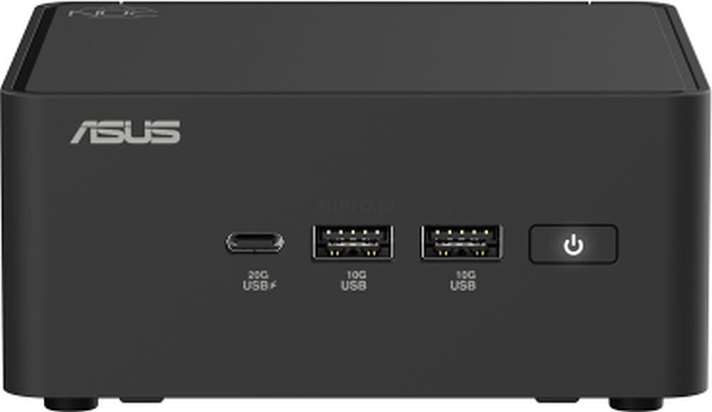 ASUS NUC 15 Pro Tall Kit RNUC15CRHU700002 - Barebone - mini PC 1 x Core Ultra 7 255H/ até 5.1 GHz - RAM 0 GB - Arc Graphics 140T - IEEE 802.11ax (Wi-Fi 6), IEEE 802.11be (Wi-Fi 7), Bluetooth 5.4 - preto 90AR00Q2-M000A0