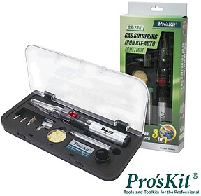 FERRO DE SOLDAR A GÁS C/ KIT AUTO IGNIÇÃO PROSKIT
