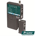 Testador de Cabos RJ45/RJ11/RJ12/USB/BNC PROSKIT MT-7057N