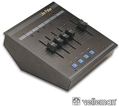 G-LPTC401 : MESA DE MISTURA P/ LUZES VELLEMAN