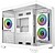 Cooler Master Elite 481 Wood Caixa Mini-Torre - 3 Ventoinhas 120mm RGB - Vista Panorâmica - Suporte MicroATX/Mini-ITX - Câmara Dupla - Áudio - 2xUSB-A - 1xUSB-C - 420x285x370mm - Cor Branca E481-WHNN-S00 - imagem 1