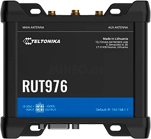 TK-RUT976 : : Teltonika Router 5G RedCap Industrial - 4 port...