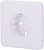 AJ-SOLOCOVER-W : : Tampa para tomada de base tipo F - Compatível com AJ-OUTLETCORE-BASIC - Proteção contra poeiras, salpicos, objetos - Sem controlo do consumo - Sem controlo remoto - Cor branco - imagem 1
