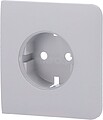 AJ-SIDECOVER-FOG : Tampa lateral para ficha de base tipo F - Compatível com AJ-OUTLETCORE-BASIC - Proteção contra poeiras, salpicos, objetos - Sem controlo do consumo - Sem controlo remoto - Cor de nevoeiro