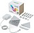 Kit de início de mini triângulos de formas nanoleaf led painel 9 unidades NL48-0002TW-9PK-EU - imagem 1