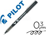 Pilot Esferográfica de tinta líquida V5 HI-Tecpoint - Ponta fina de agulha 0.5mm - Traço 0.3mm - Preta BXV5B